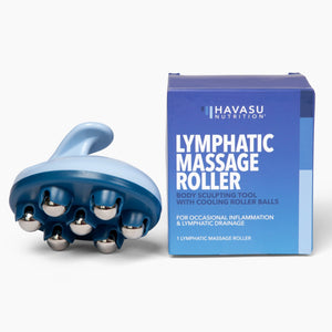 Lymphatic Massage Roller, Body Sculpting Tool With Cooling Roller Balls (Pack of 1) - Havasu Nutrition
