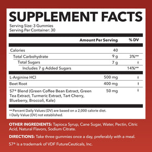 Nitric Oxide Gummies, 90ct - Havasu Nutrition