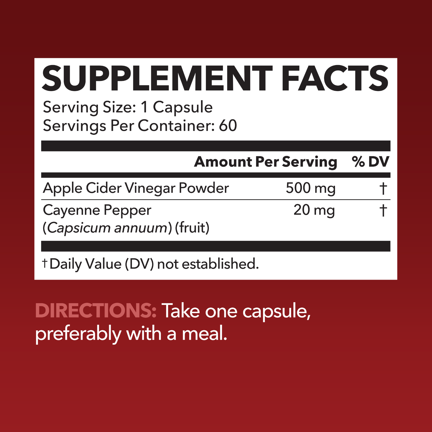 Apple Cider Vinegar Capsules - Havasu Nutrition
