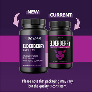 Elderberry Capsules, 60ct - Havasu Nutrition
