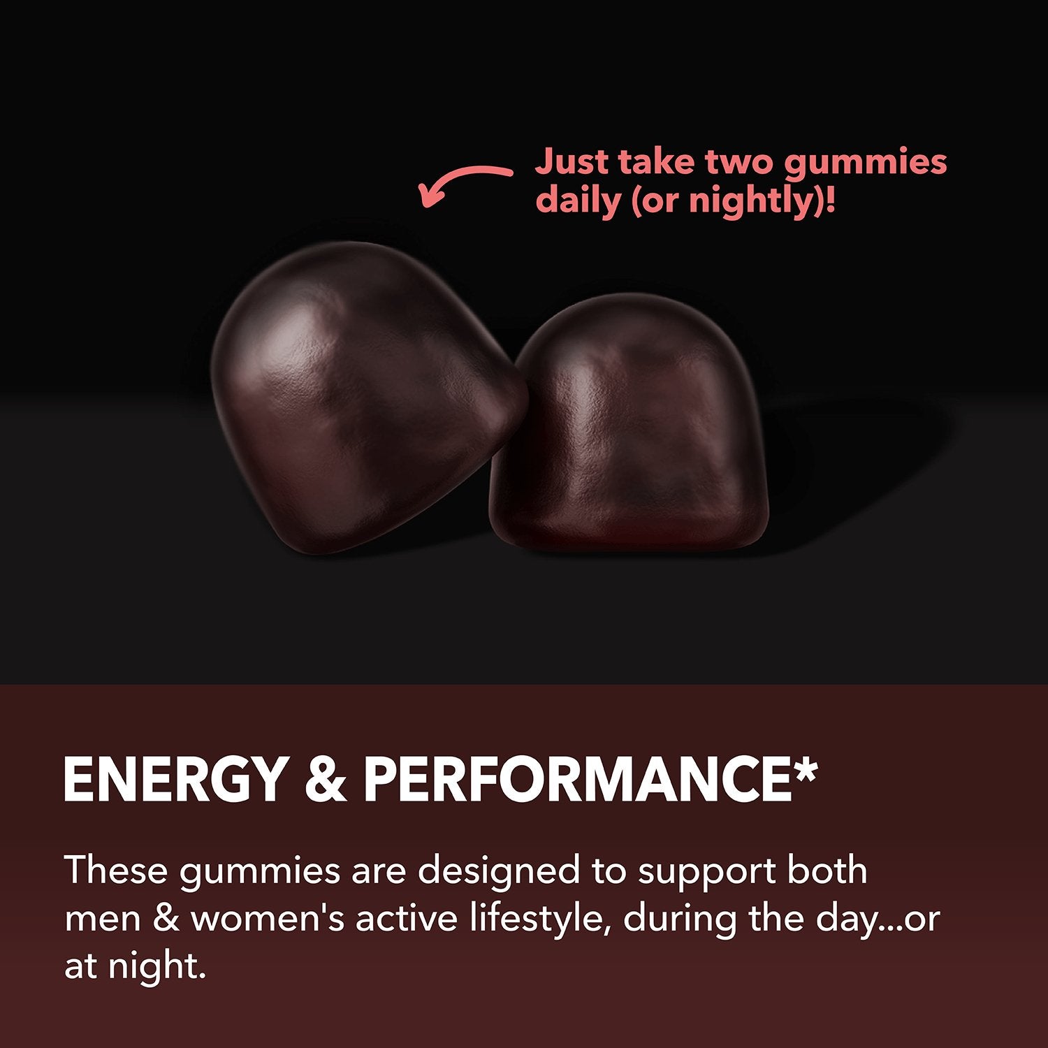 Horny Goat Weed Gummies, Raspberry Flavor, 60ct - Havasu Nutrition