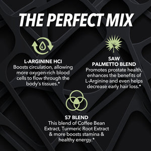 L-Arginine + Saw Palmetto Capsules, 60ct - Havasu Nutrition