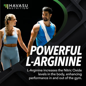 L-Arginine + Saw Palmetto Capsules, 60ct - Havasu Nutrition