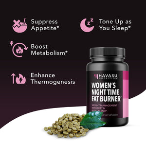 Night Time Fat Burner for Women - Havasu Nutrition