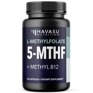5-MTHF (5-Methyltetrahydrofolate) Capsules, 60ct - Havasu Nutrition