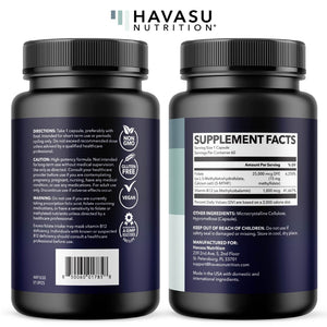 5-MTHF (5-Methyltetrahydrofolate) Capsules, 60ct - Havasu Nutrition