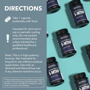 5-MTHF (5-Methyltetrahydrofolate) Capsules, 60ct - Havasu Nutrition