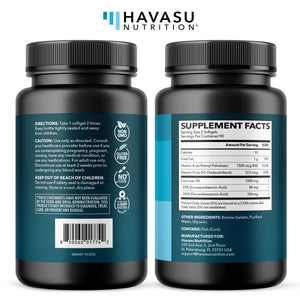 Cod Liver Oil Softgels, 180ct