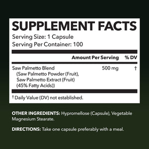 Saw Palmetto Capsules