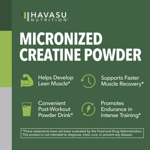 Creatine Powder, 5g / serving