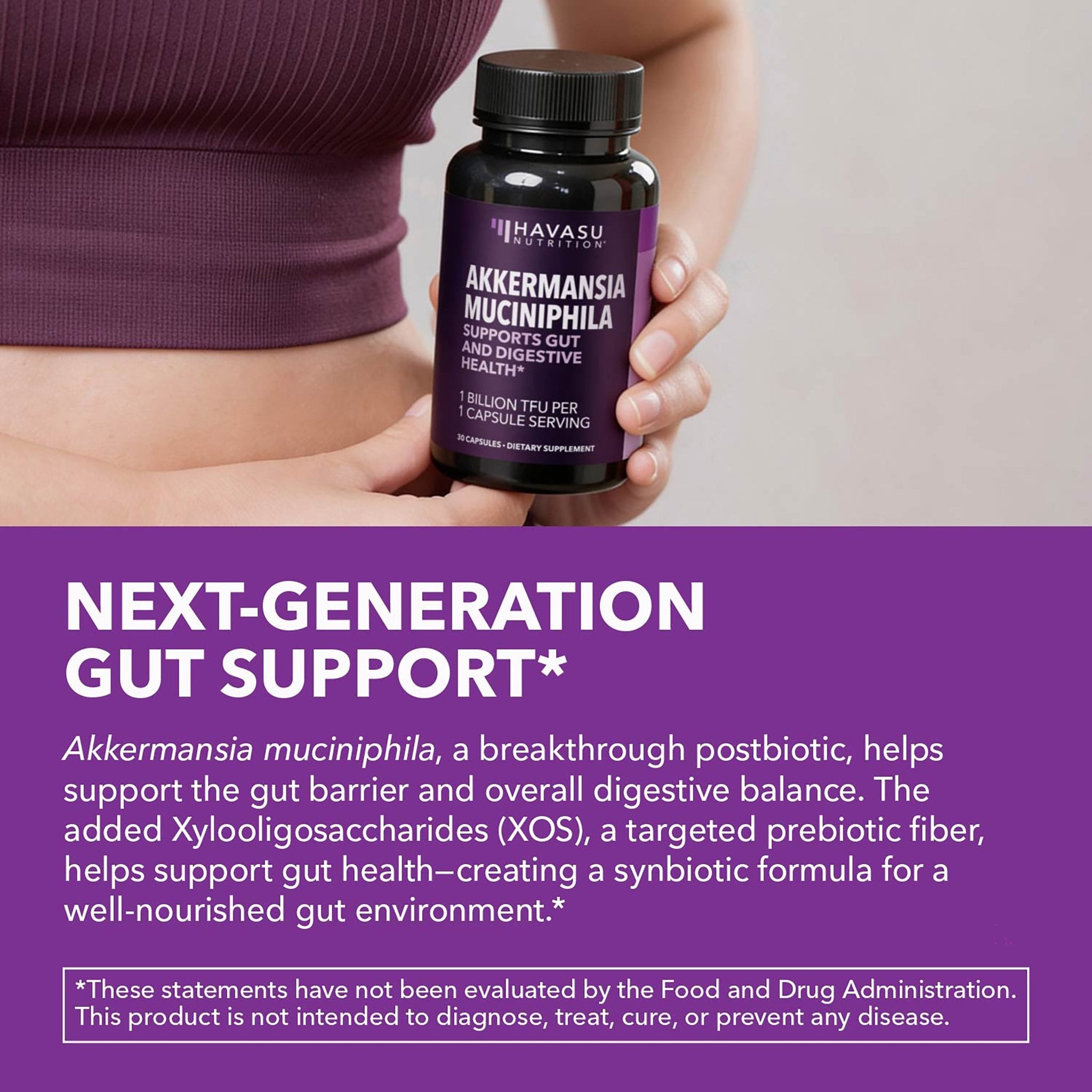 Akkermansia Muciniphila Capsules, 30ct - Havasu Nutrition