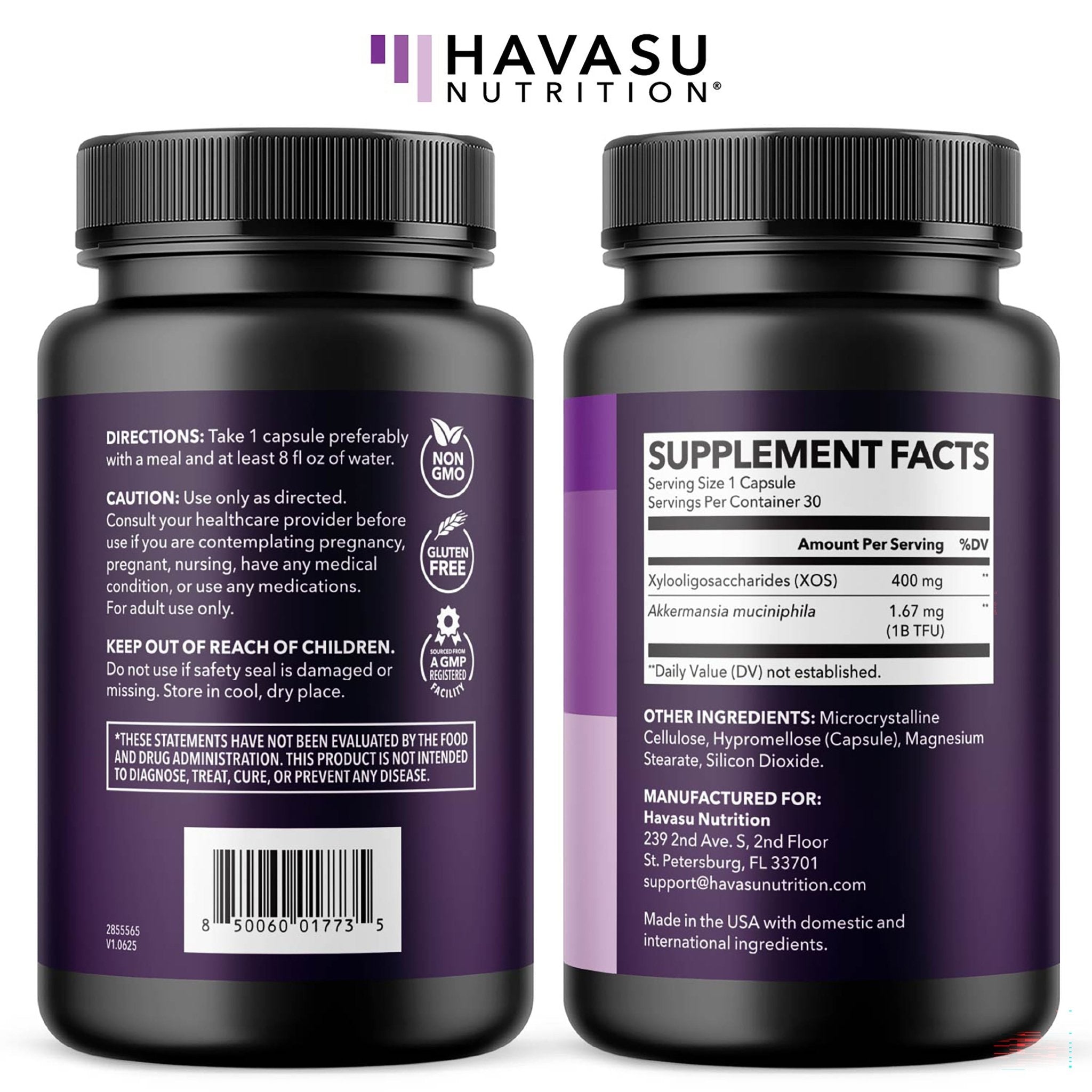 Akkermansia Muciniphila Capsules, 30ct - Havasu Nutrition
