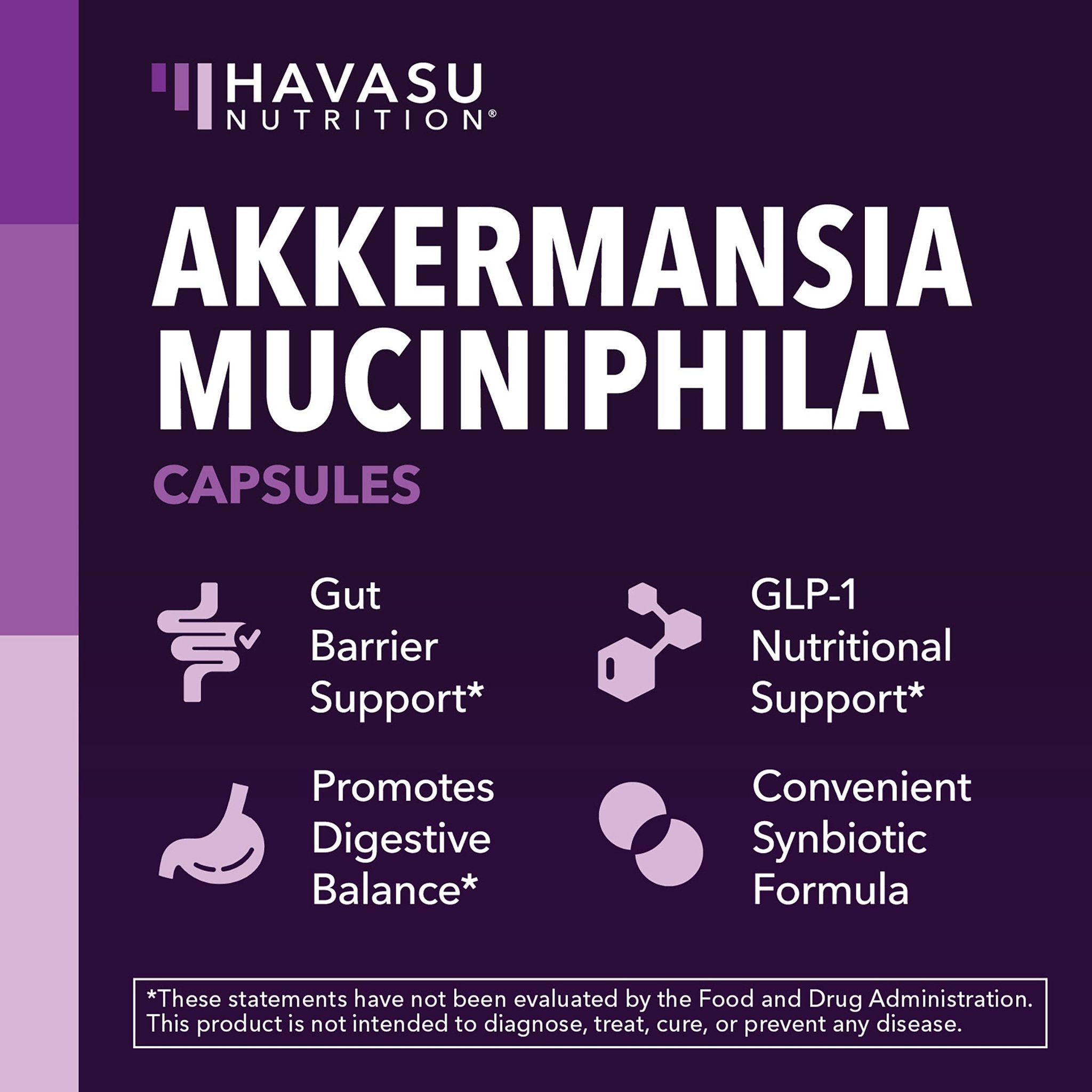 Akkermansia Muciniphila Capsules, 30ct - Havasu Nutrition