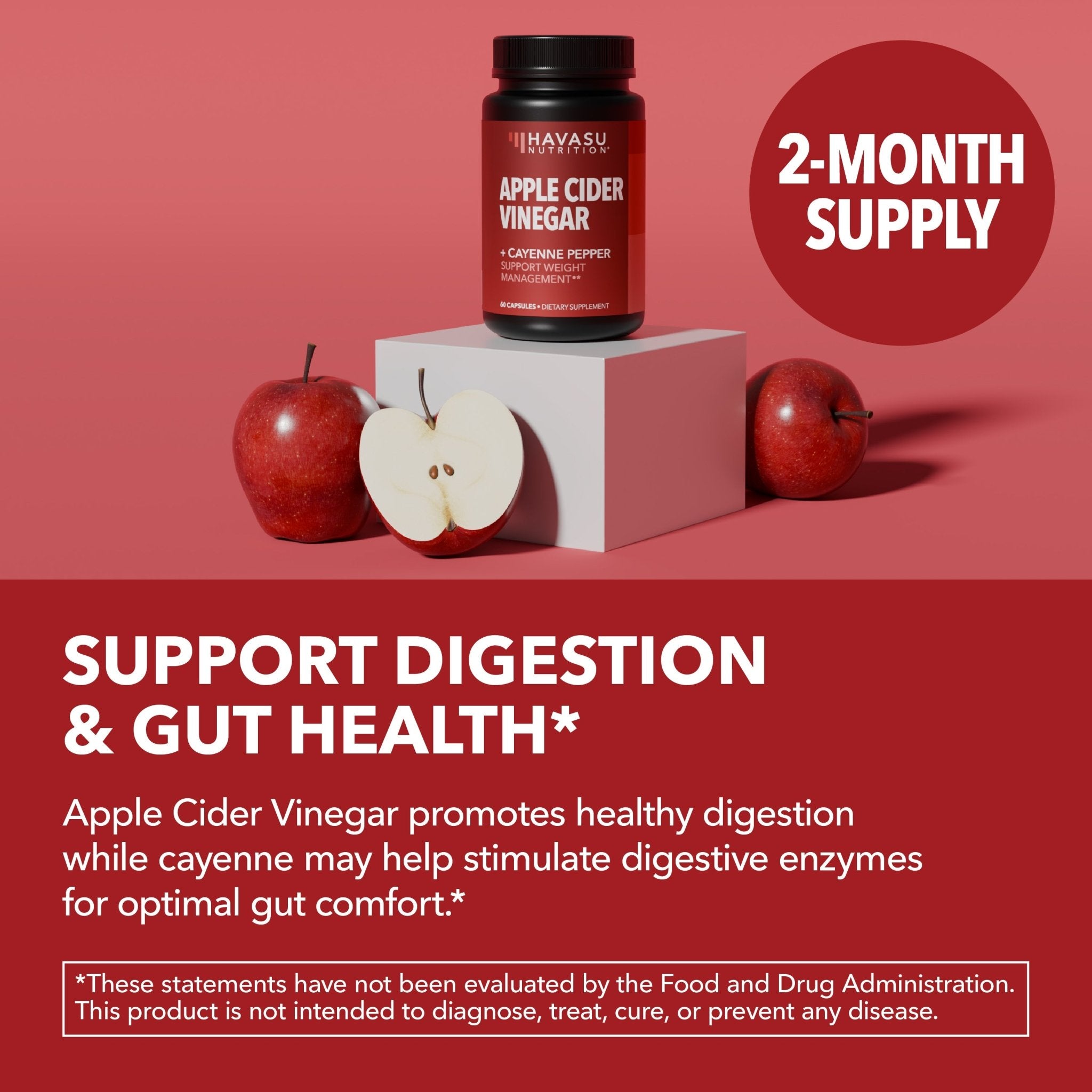 Apple Cider Vinegar Capsules - Havasu Nutrition