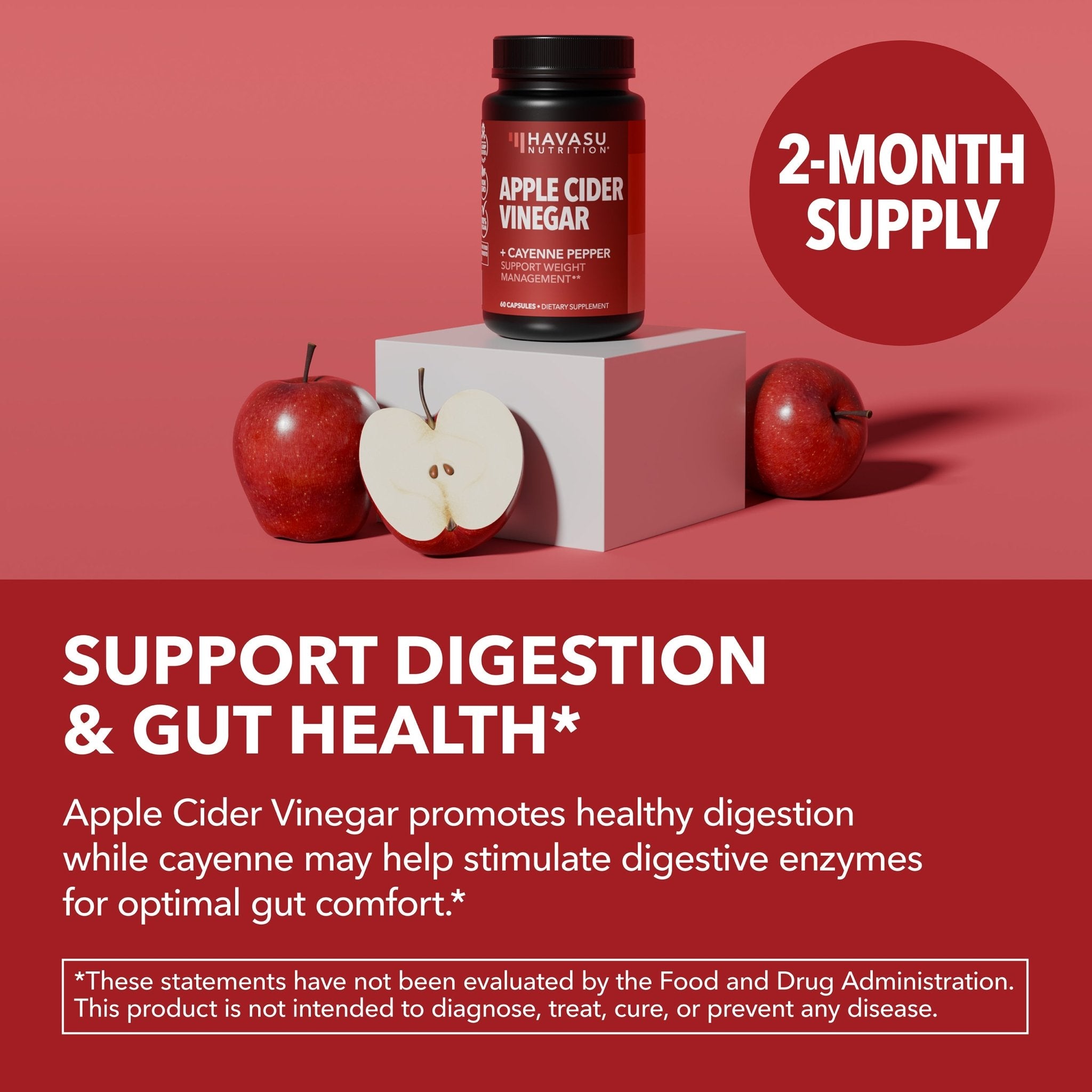 Apple Cider Vinegar Capsules - Havasu Nutrition