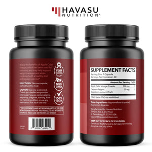 Apple Cider Vinegar Capsules - Havasu Nutrition