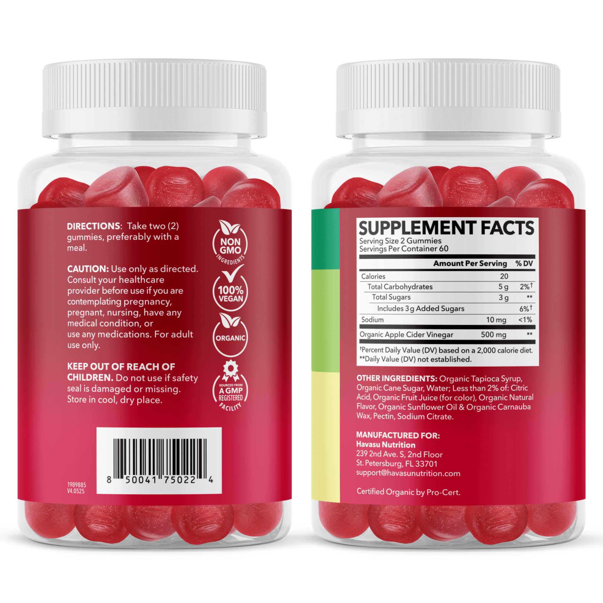 Apple Cider Vinegar Gummies - Havasu Nutrition