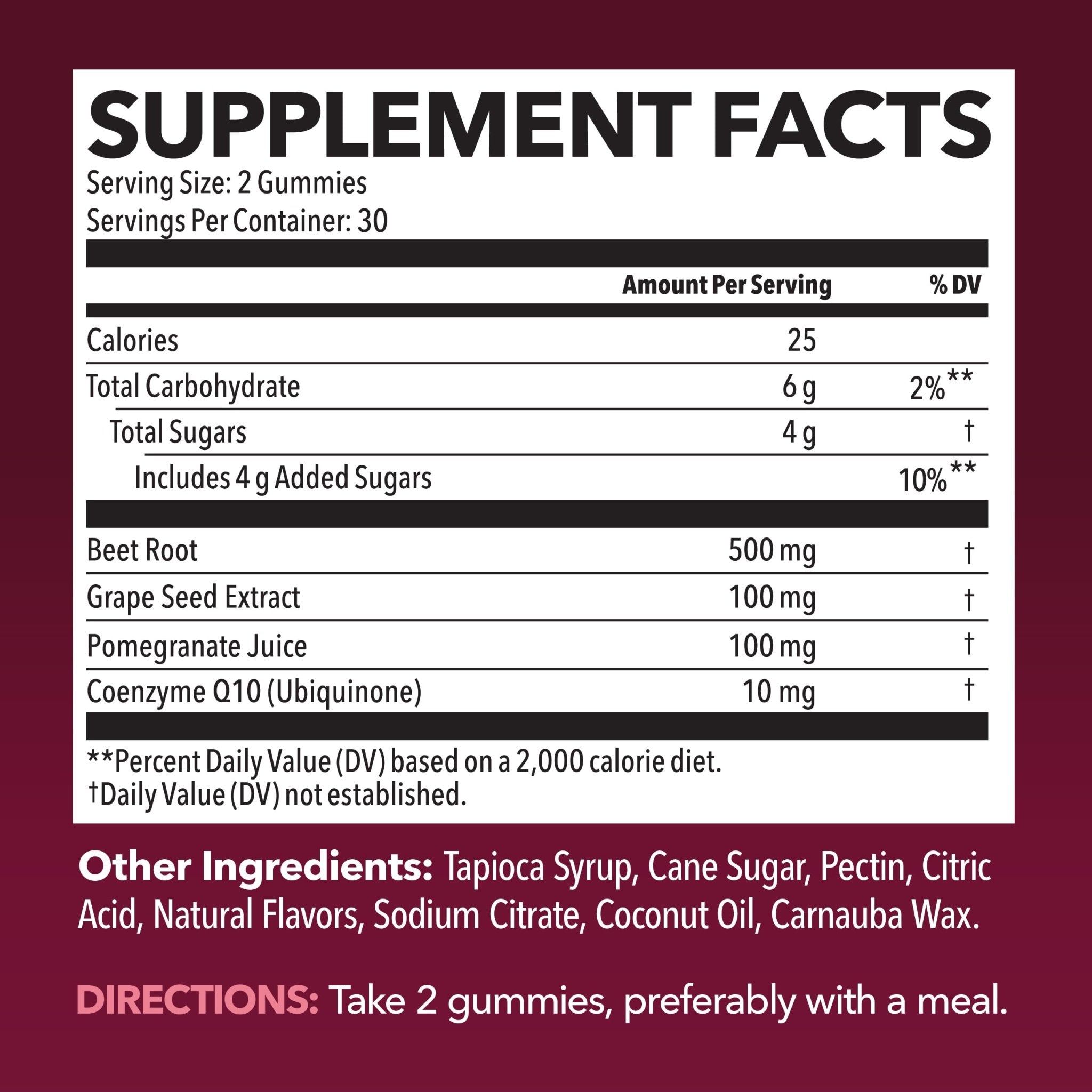 Beet Root Gummies, Mixed Berry - Havasu Nutrition
