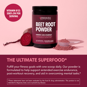 Beet Root Powder, Black Cherry, 327gm - Havasu Nutrition