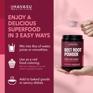 Beet Root Powder, Black Cherry, 327gm - Havasu Nutrition