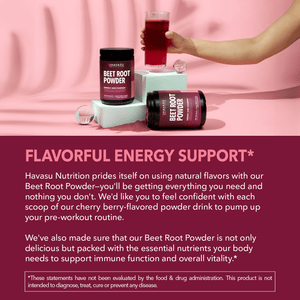 Beet Root Powder, Black Cherry - Havasu Nutrition