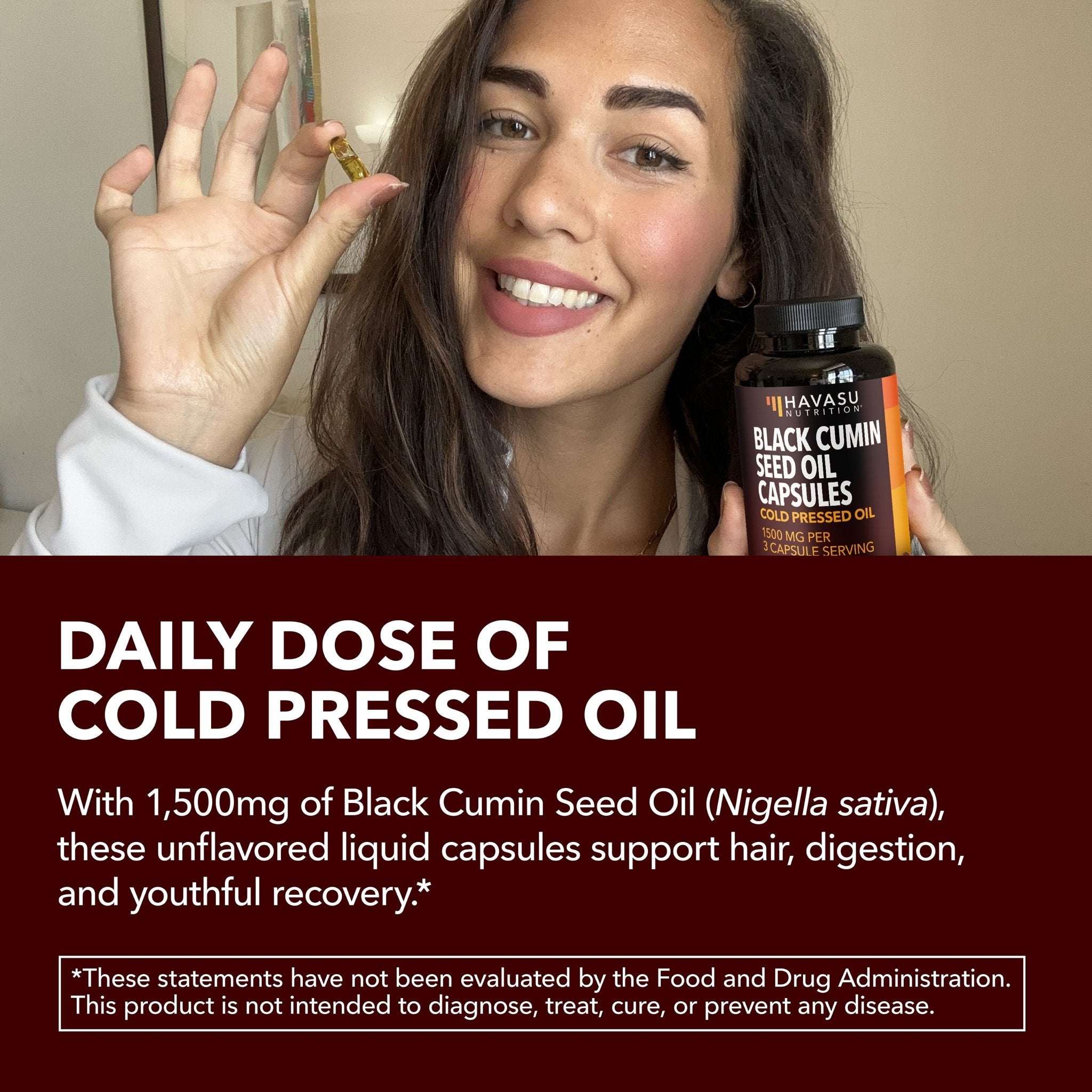 Black Seed Oil Liquid Capsules, 180ct - Havasu Nutrition