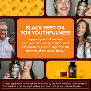 Black Seed Oil Liquid Capsules - Havasu Nutrition