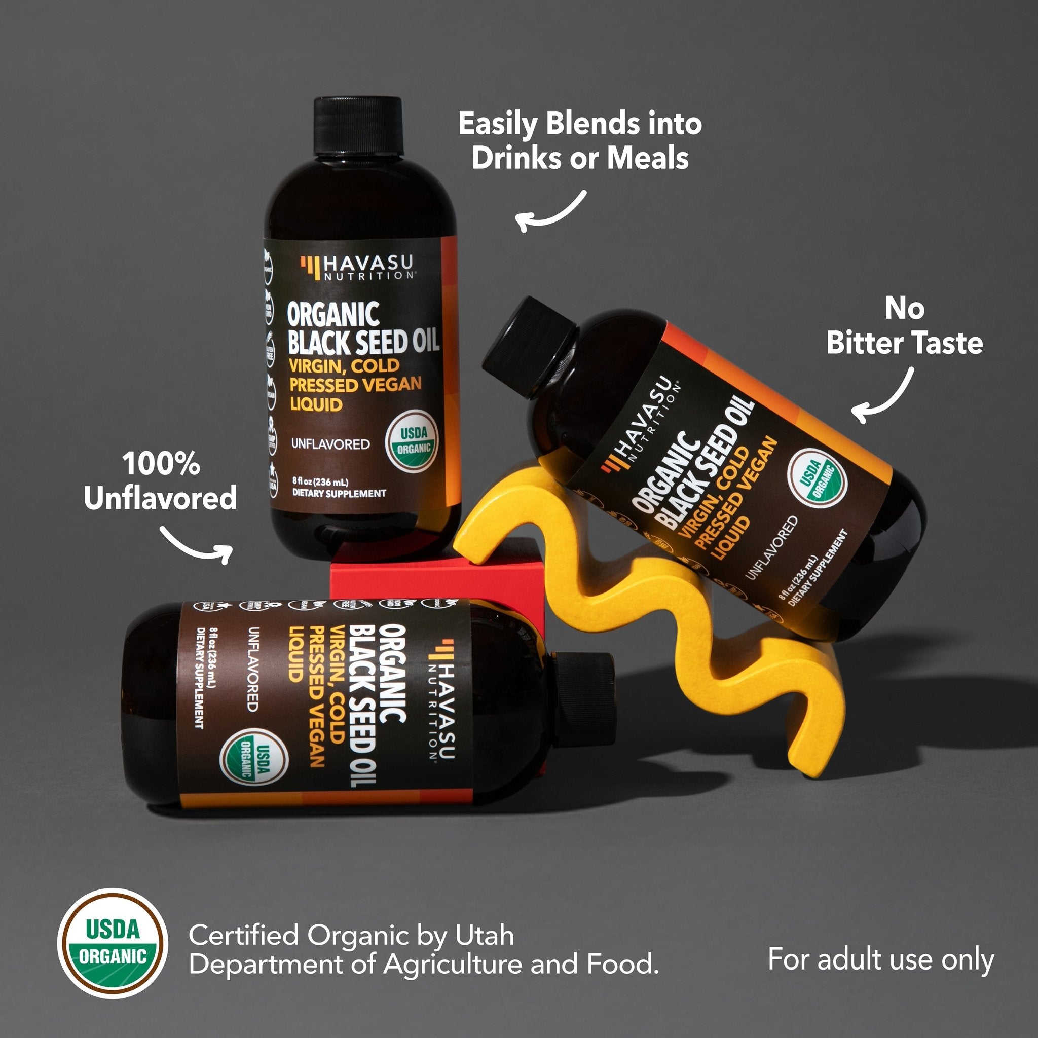 Black Seed Oil Liquid, Unflavored, 8 fl oz - Havasu Nutrition