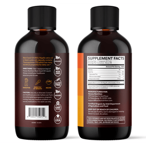 Black Seed Oil Liquid, Unflavored, 8 fl oz - Havasu Nutrition