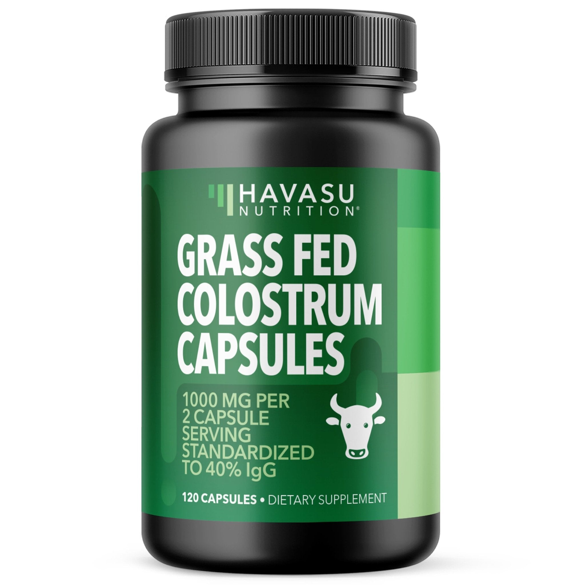 Colostrum 40% IgG, 120ct - Havasu Nutrition
