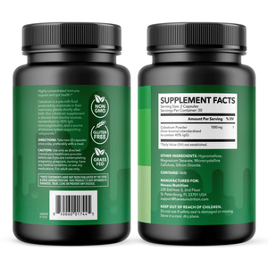 Colostrum Capsules,40% IgG, 60 count - Havasu Nutrition