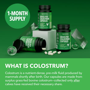 Colostrum Capsules,40% IgG, 60 count - Havasu Nutrition