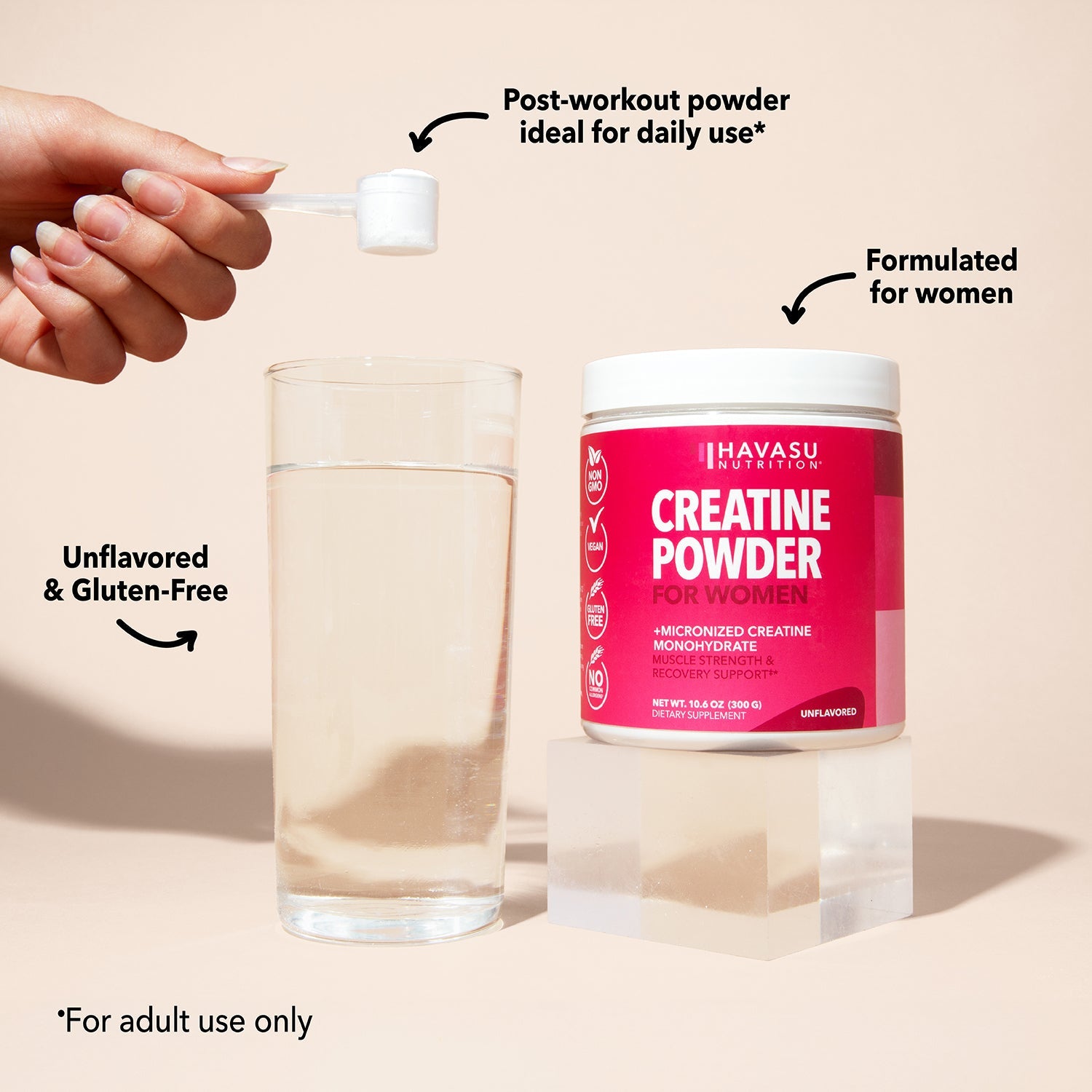 Creatine for Women Powder - Havasu Nutrition