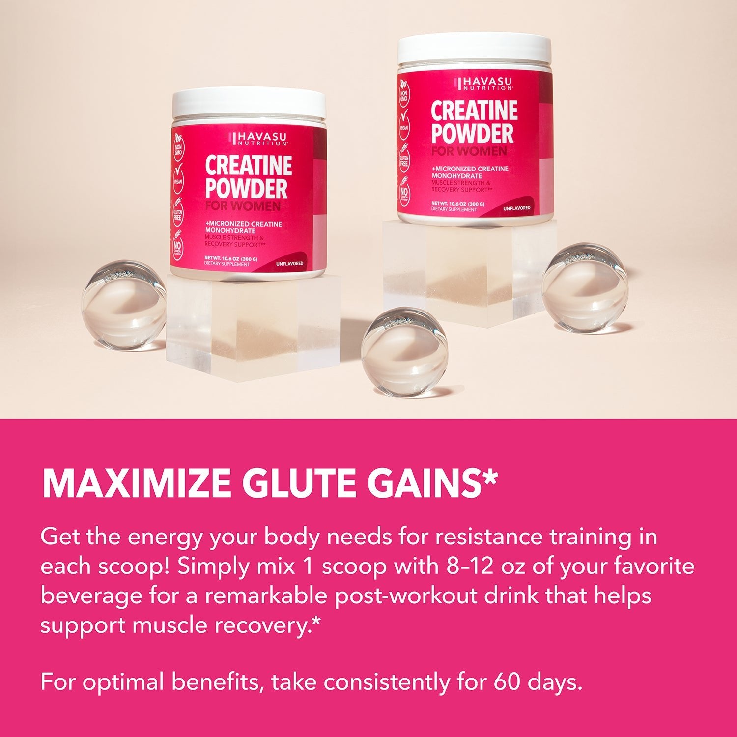 Creatine for Women Powder - Havasu Nutrition