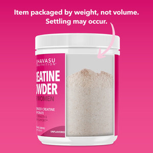 Creatine Powder for Women, 3g / serving - Havasu Nutrition