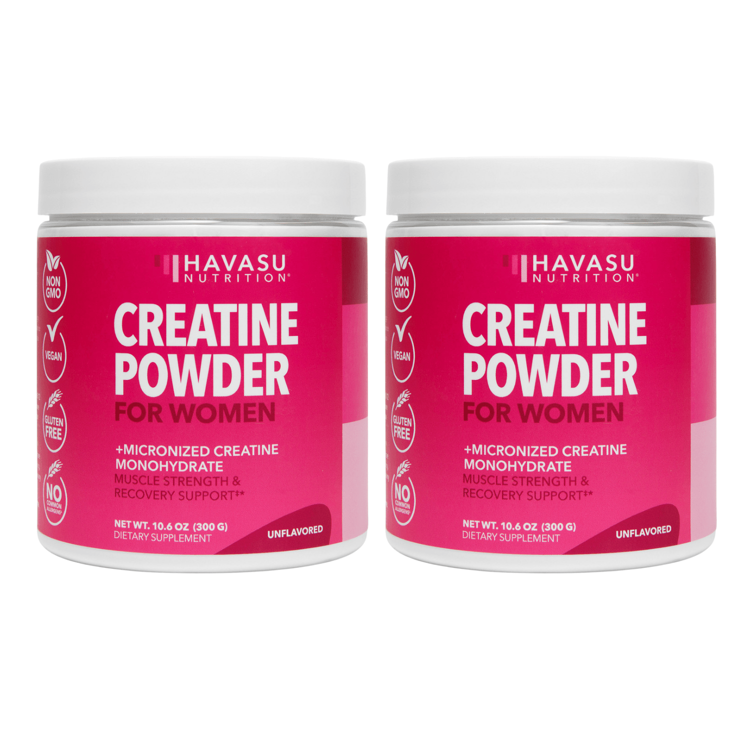 Creatine Powder for Women, 3g / serving - Havasu Nutrition