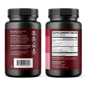 D-Mannose Capsules, 120ct - Havasu Nutrition