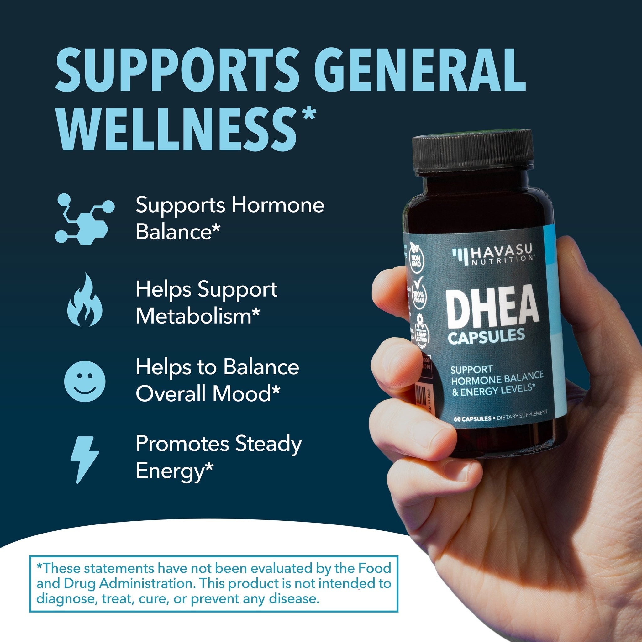 DHEA Capsules - Havasu Nutrition