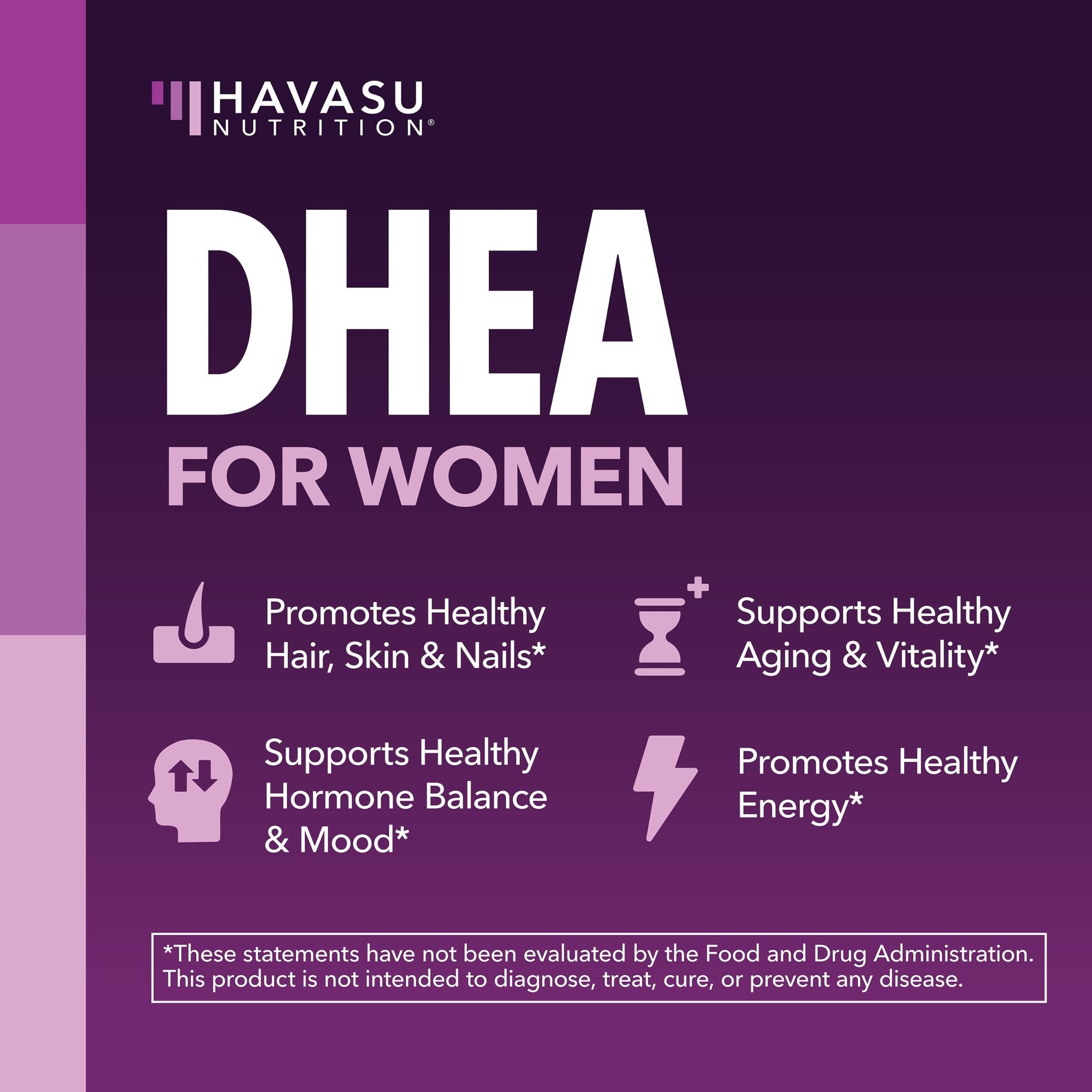 DHEA Capsules for Women, 60ct - Havasu Nutrition