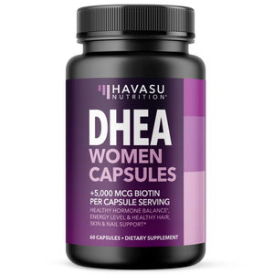 DHEA Capsules for Women, 60ct - Havasu Nutrition