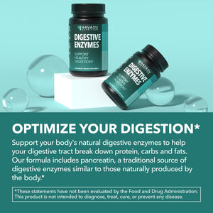 Digestive Enzymes Capsules, 50ct - Havasu Nutrition