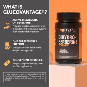 Dihydroberberine Capsules, 60ct - Havasu Nutrition
