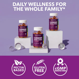 Elderberry Gummies for Kids, Berry - Havasu Nutrition