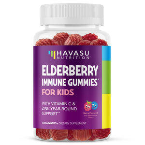 Elderberry Gummies for Kids, Elderberry Flavor - Havasu Nutrition