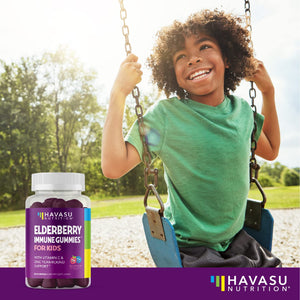 Elderberry Gummies for Kids, Elderberry Flavor - Havasu Nutrition