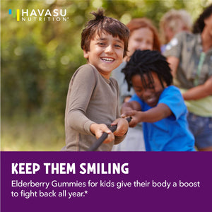 Elderberry Gummies for Kids, Elderberry Flavor - Havasu Nutrition