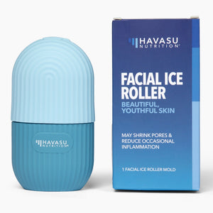Facial Ice Roller, Ice Roller for Face and Eyes (Pack of 1) - Havasu Nutrition