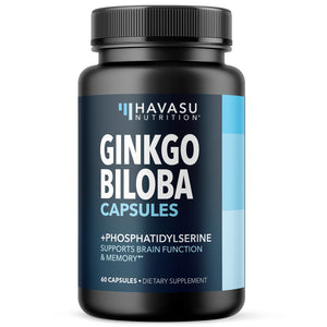 Ginkgo Biloba Capsules, 60ct - Havasu Nutrition