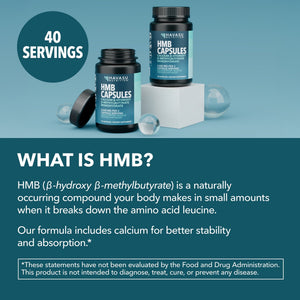 HMB Capsules, 120ct - Havasu Nutrition