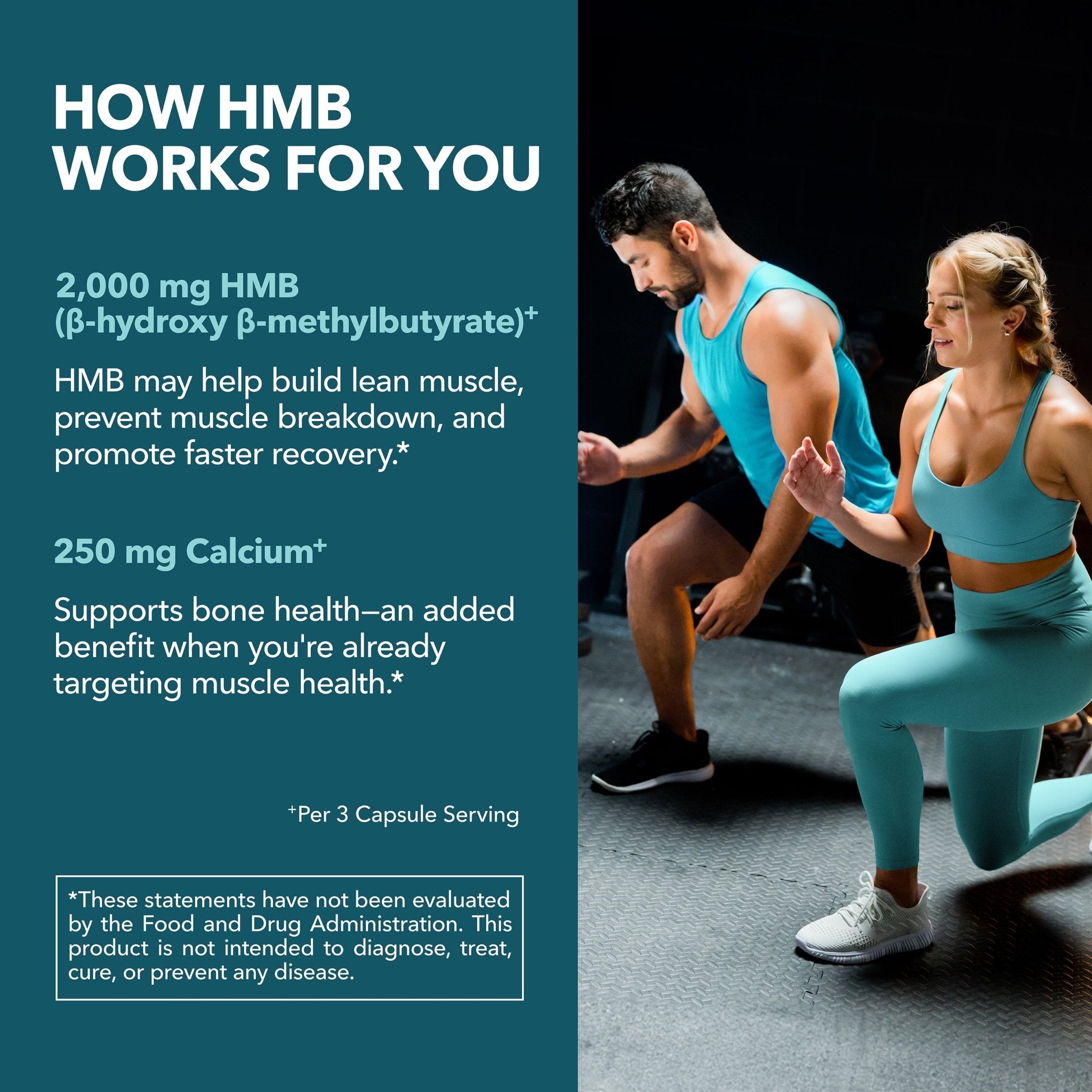 HMB Capsules, 90ct - Havasu Nutrition
